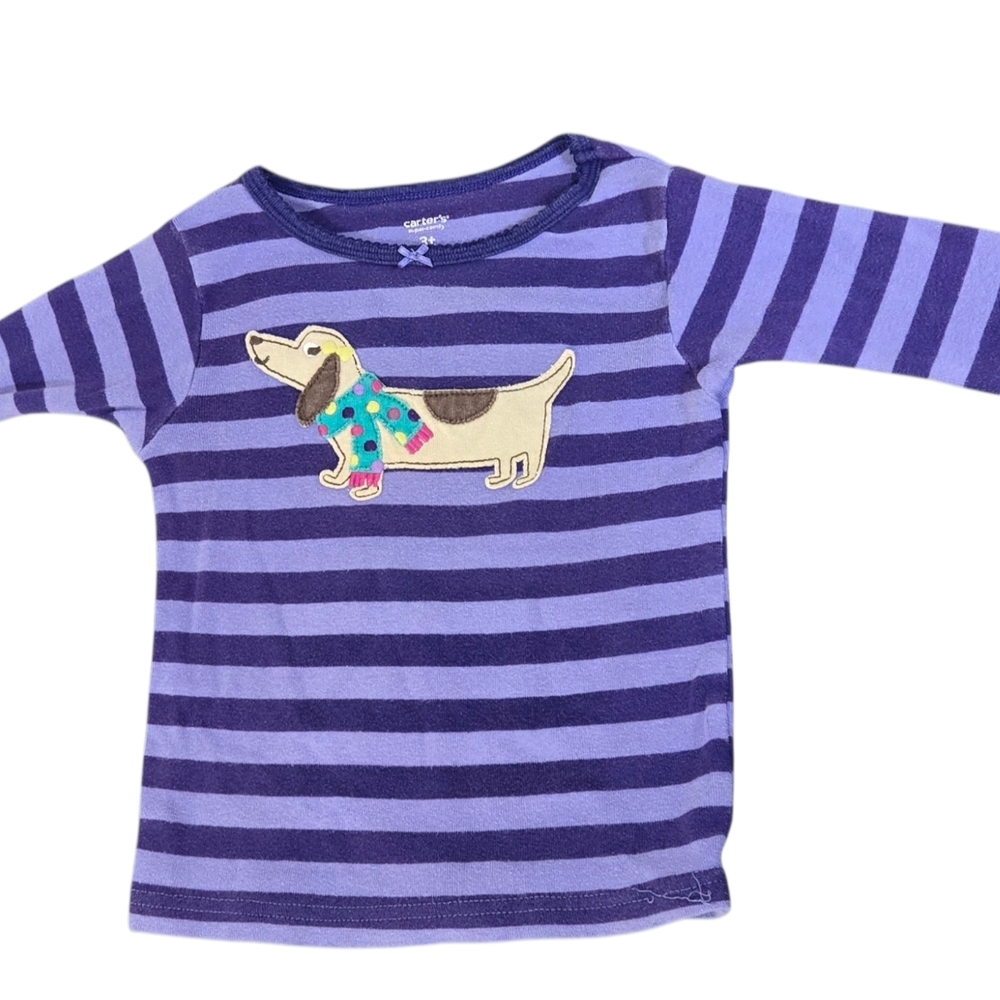 Lot Of 4 Toddler Girl's Long Sleeve Shirts SZ 3T